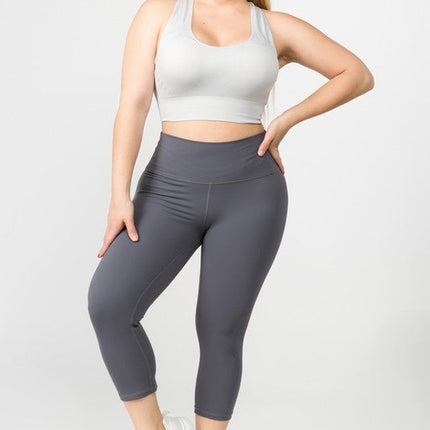 Buttery Soft Capri Activewear  Leggings