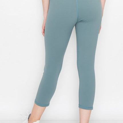 Buttery Soft Capri Activewear Leggings
