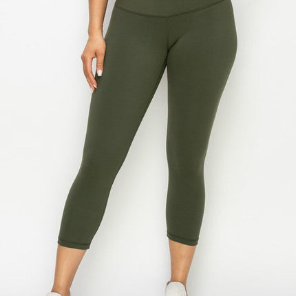 Buttery Soft Capri Activewear Leggings