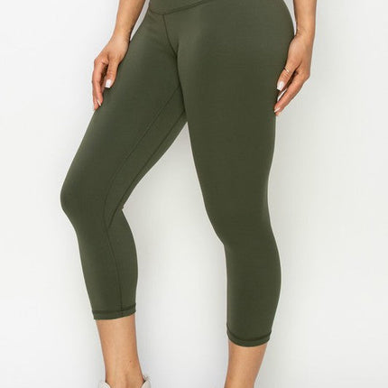 Buttery Soft Capri Activewear Leggings