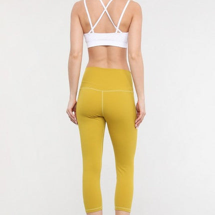 Buttery Soft Capri Activewear Leggings