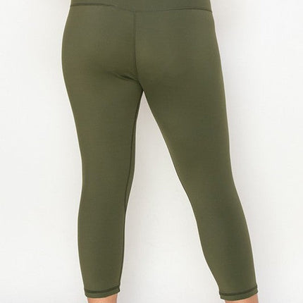 Buttery Soft Capri Activewear  Leggings