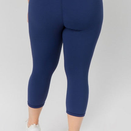 Buttery Soft Capri Activewear  Leggings