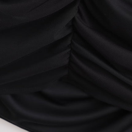 Sexy Minority Velvet Sexy Nightclub Hepburn Dress