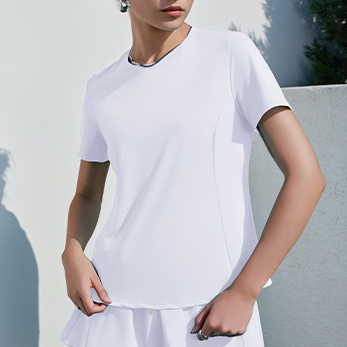 Short Sleeve Yoga Women Summer Running Sports Loose Breathable Slim Fit round Neck Outer Wear Yoga T shirt