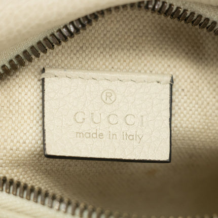 Gucci White Logo Belt Bag Small #1406