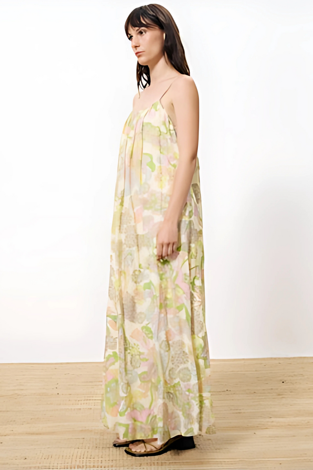 "Izaline" S/L Maxi Dress