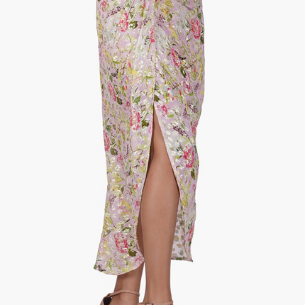 "Blooming Dale" Lurex Skirt