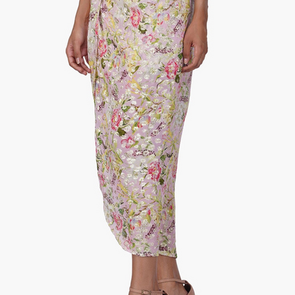 "Blooming Dale" Lurex Skirt