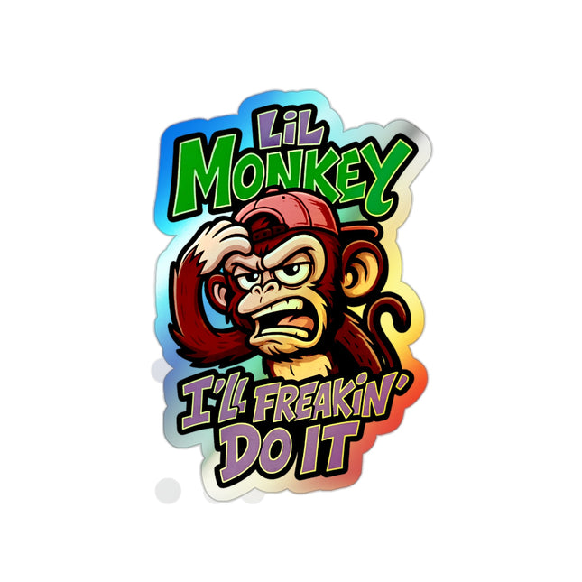 Holographic Die-Cut Stickers: Fun, Colorful Decals for Skateboards, Water Bottles, Laptops, and More, Perfect for Gifts or Personalizing