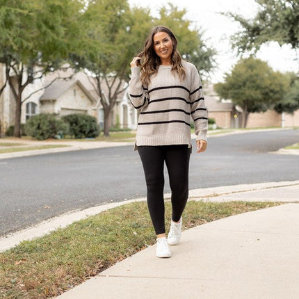 The Avery Black Full-Length Leggings NO POCKETS