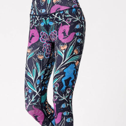 Printed High Waist Active Leggings