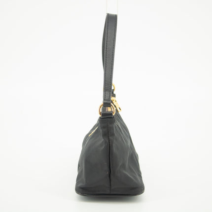 Prada Black Nylon Tessuto Pochette Bag #2308