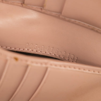 Gucci Pink Jackie GG Canvas x Leather Compact Wallet #2367