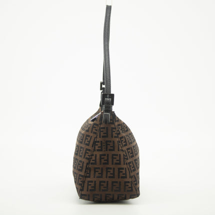 Fendi Zucca Brown Pochette Accessories Shoulder Bag  #2473