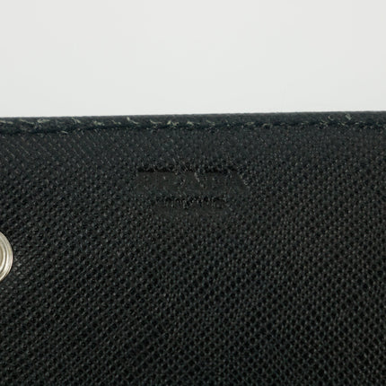 Prada Black Tessuto Nylon Long Wallet  #2649