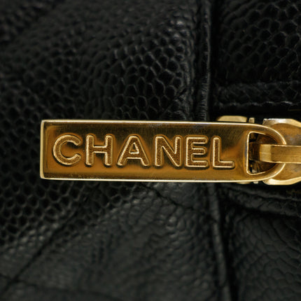 Chanel Caviar Skin Matlasse Caviar Skin Mini Boston Bag 10 Series #2677