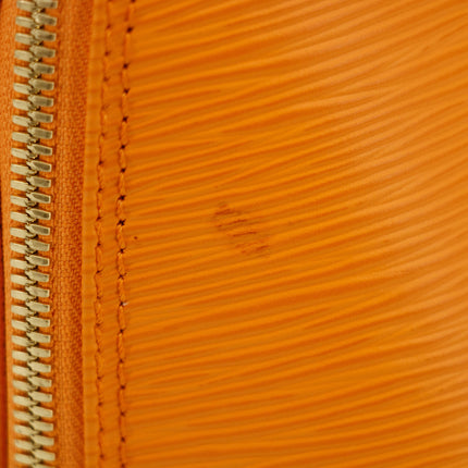 Louis Vuitton Orange Epi Alma PM Handbag #2960