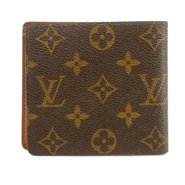Louis Vuitton Monogram Canvas Bifold Wallet #2970