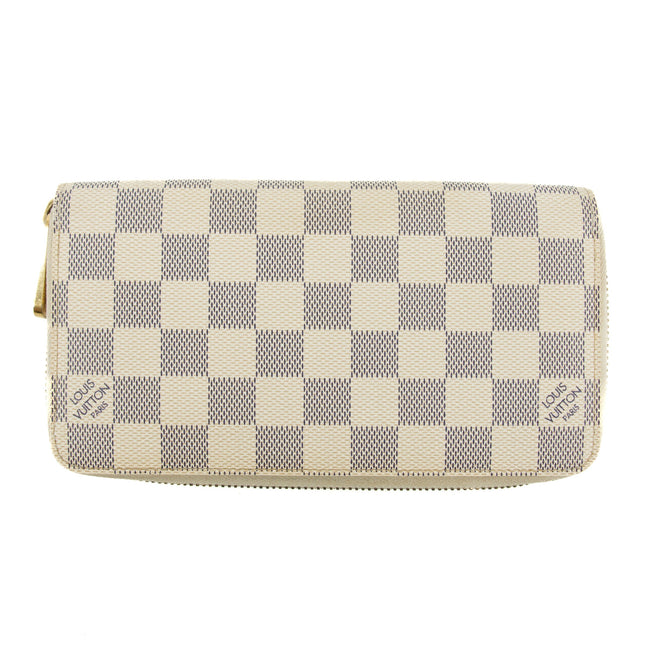 Louis Vuitton Damier Azur Zippy Wallet #3019