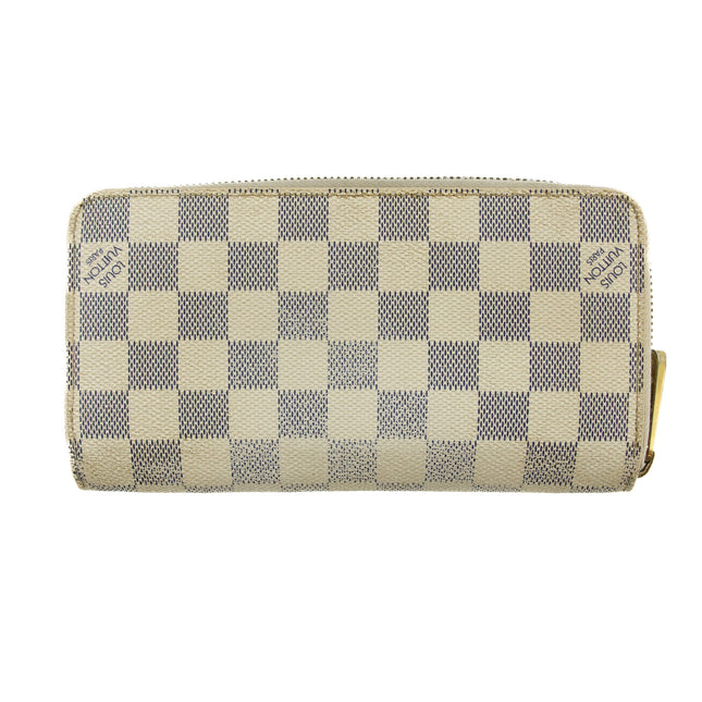 Louis Vuitton Damier Azur Zippy Organizer Wallet #3119