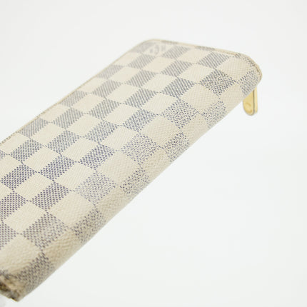 Louis Vuitton Damier Azur Zippy Organizer Wallet #3119