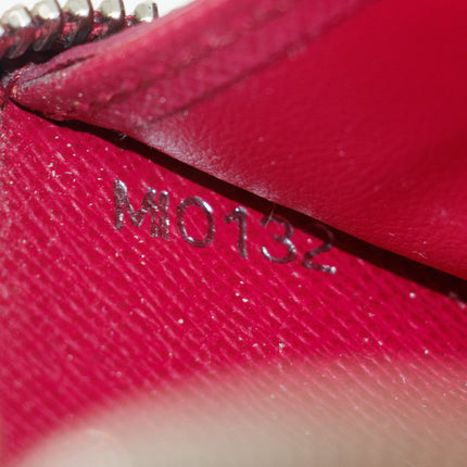 Louis Vuitton Red Epi Leather Zippy Wallet #3288