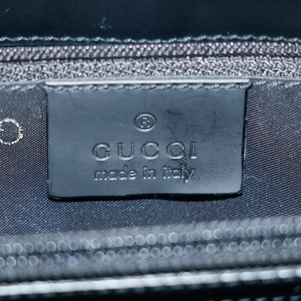 Gucci Black Smooth Leather Business Shoulder Bag #3432