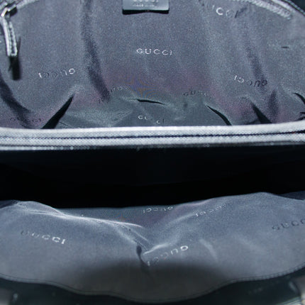 Gucci Black Smooth Leather Business Shoulder Bag #3432