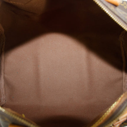 Louis Vuitton Monogram Canvas Brown Speedy 30 Handbag #3478