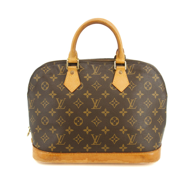 Louis Vuitton Monogram Canvas Alma PM Brown Tote Bag  #3494