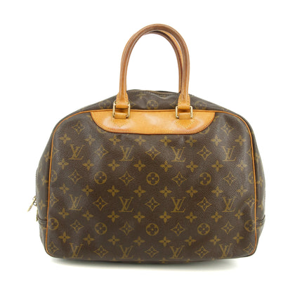 Louis Vuitton Monogram Canvas Brown Deauville Tote Bag #3506