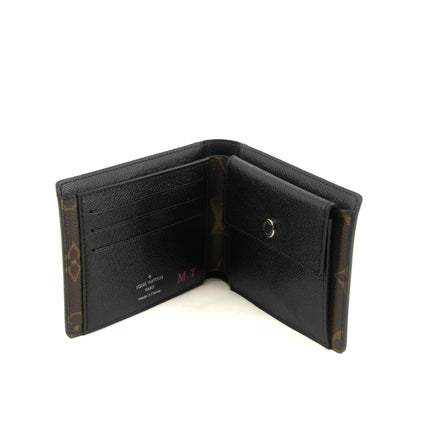 Louis Vuitton Monogram Canvas Brown Macassar Bifold Wallet #3512