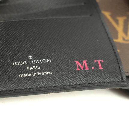 Louis Vuitton Monogram Canvas Brown Macassar Bifold Wallet #3512