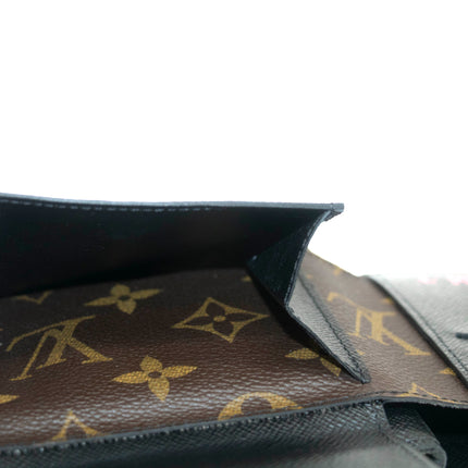Louis Vuitton Monogram Canvas Brown Macassar Bifold Wallet #3512