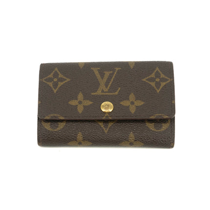 Louis Vuitton Monogram Canvas Brown Key Holder 6 #3529