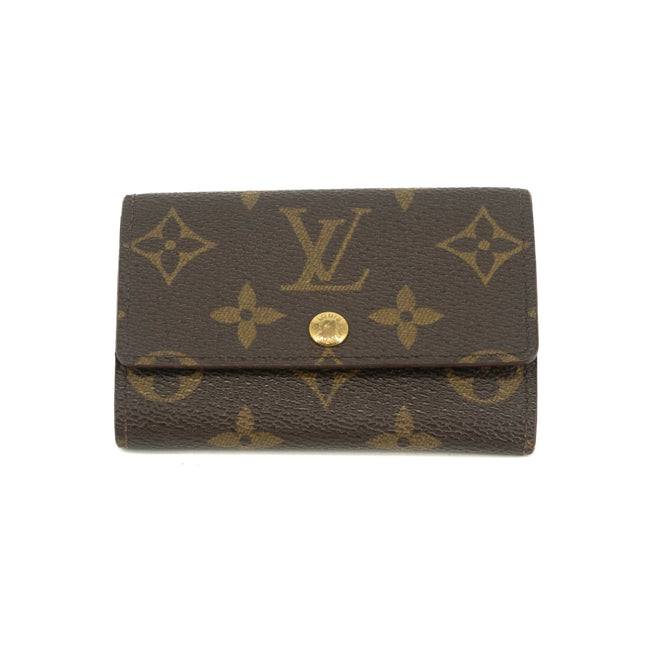 Louis Vuitton Monogram Canvas Brown Key Holder 6 #3529