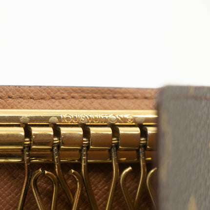 Louis Vuitton Monogram Canvas Brown Key Holder 6 #3529