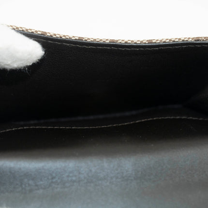 Gucci GG Canvas Sherry Line Jackie Compact Wallet #3539
