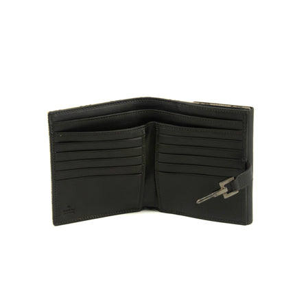 Gucci GG Canvas Sherry Line Jackie Compact Wallet #3539