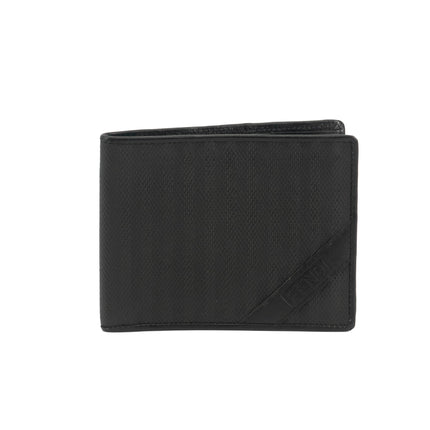 Fendi Black Leather Mens Bifold Wallet  #3611