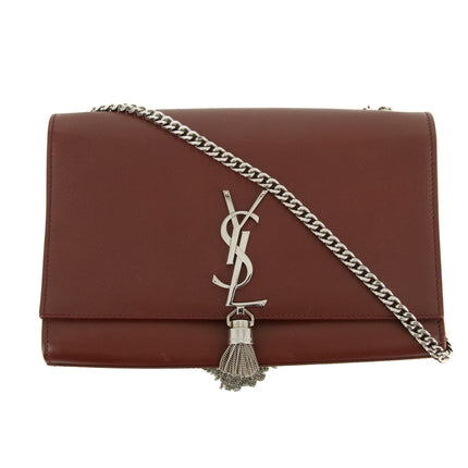 Saint Laurent YSL Kate Red Chain Shoulder Bag #3658