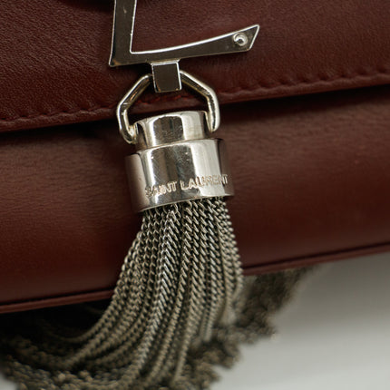 Saint Laurent YSL Kate Red Chain Shoulder Bag #3658
