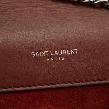 Saint Laurent YSL Kate Red Chain Shoulder Bag #3658