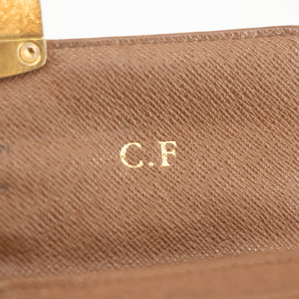 Louis Vuitton Monogram Canvas Etolie Sarah Long Wallet #3689