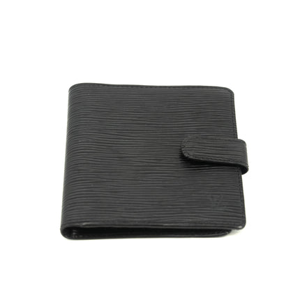 Louis Vuitton Black Epi Leather Bifold Wallet #3712