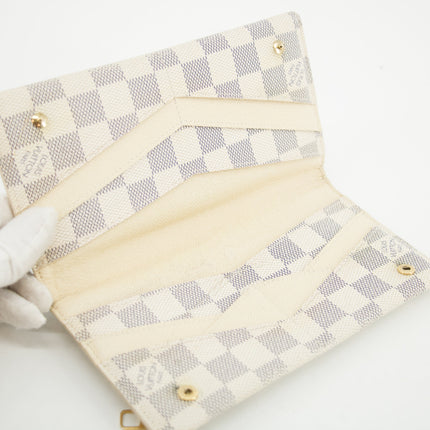 Louis Vuitton Damier Azur Origami Long Wallet #3813