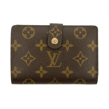 Louis Vuitton Monogram Canvas Kisslock Wallet #3826