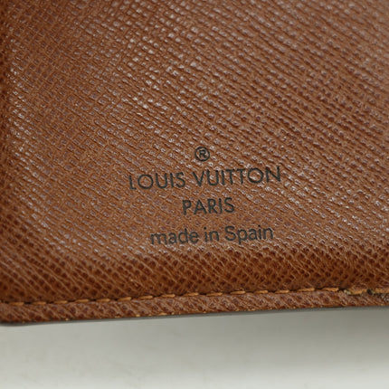 Louis Vuitton Monogram Canvas Kisslock Wallet #3826