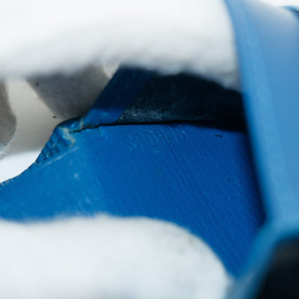 Louis Vuitton Blue Epi Leather Elise Wallet #3829